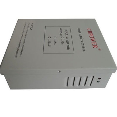 Courant de sortie 100-5000mA boîtier métallique 12v 5a 60w alimentation avec batterie de secours