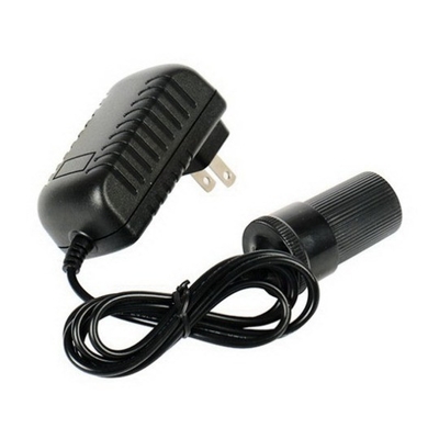 Adaptateur d'alimentation pour allume-cigarettes de voiture 12V 2A 3A AC100-240V Courant de sortie 0.1-5A