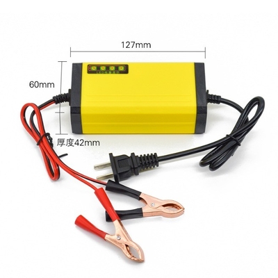 C-Power 24w 12v 2a Chargeur de batterie de voiture au plomb pour vélo électrique scooter moto