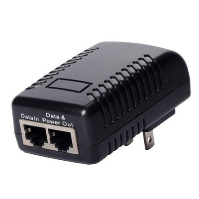 DC 48V 0,5A prise murale POE injecteur Ethernet adaptateur pour l'alimentation de téléphone IP/caméra US