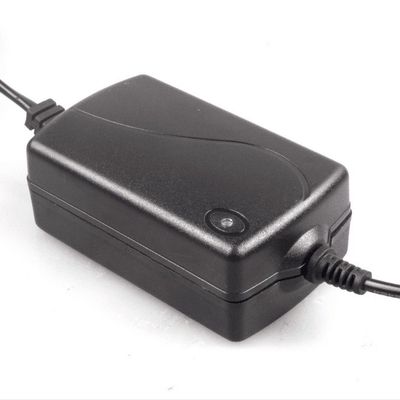 Adaptateur de courant AC/DC de bureau 24W 24V 1A 12V 2A avec tension de sortie noire 24VDC