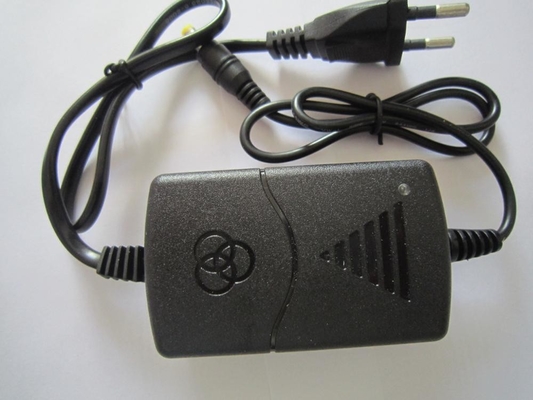 Adaptateur de courant AC/DC de bureau 24W 24V 1A 12V 2A avec tension de sortie noire 24VDC