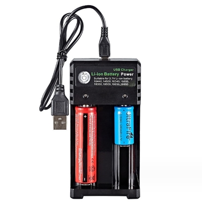 Chargeur de batterie USB Li-ion 18650 pour batterie rechargeable au lithium