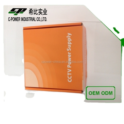 Boîte d'alimentation de caméra de vidéosurveillance 12V DC 3A 4CH avec canaux de sortie personnalisables