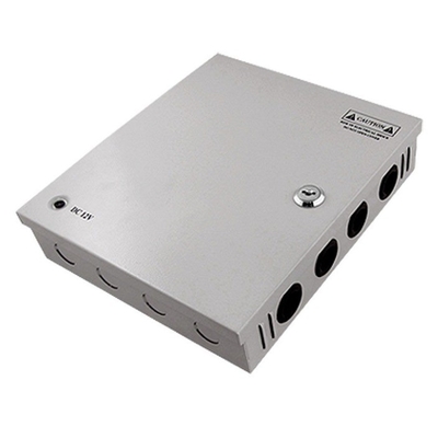 Boîte d'alimentation 12V 20A DC 18CH pour la sortie de surveillance de caméra de sécurité CCTV