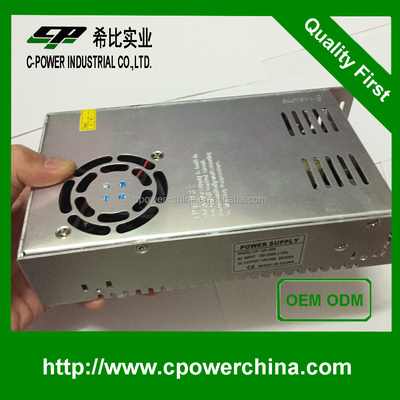 110V/220V Voltage d'entrée 12V 30A 360W Appareil électrique pour les applications industrielles