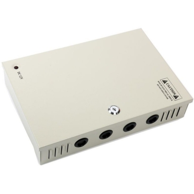 18 Ports d'alimentation Caméra de vidéosurveillance 10a avec sortie de tension constante et ports multiples