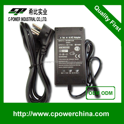 Connexion de bureau C-alimentation ac dc 12v 5a 12v 6a 10a 15a Adaptateur de sortie multiple