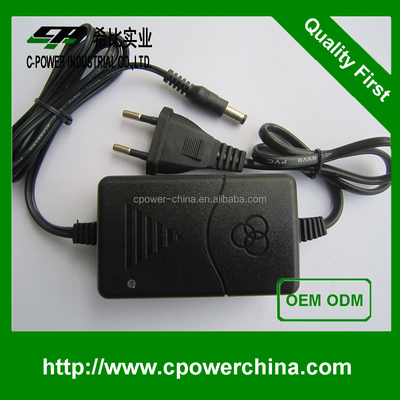 Adaptateur d'alimentation en courant continu de 12 V 2 A 24 W pour la caméra de sécurité de Bunker Hill Installation facile