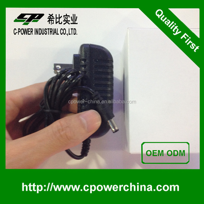 Énergie en continu 5V 12V 24V Sortie Noir 500mA 1A 2A Adaptateur pour appareils électroniques