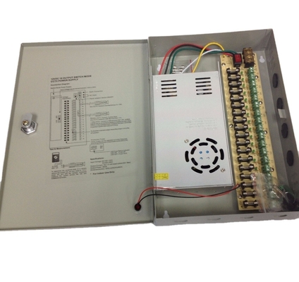 Protection de court-circuit surcharge de surtension survolt 12V 30A boîte d'alimentation pour caméra de surveillance