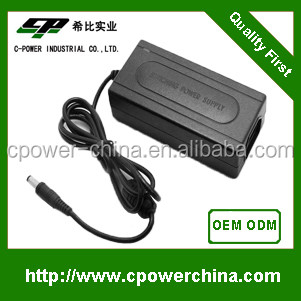 Type de bureau certifié CE 12VDC 3A 4A 5A 10A Convertisseur d'alimentation AC100V-240V Adaptateur