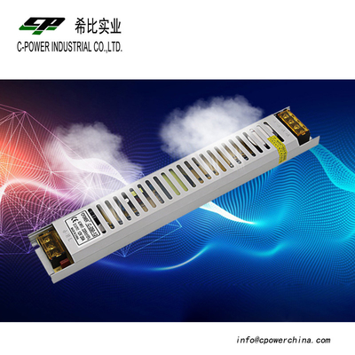 12V 10A alimentation en courant alternatif pour caméra de vidéosurveillance ou éclairage LED 88% d'efficacité