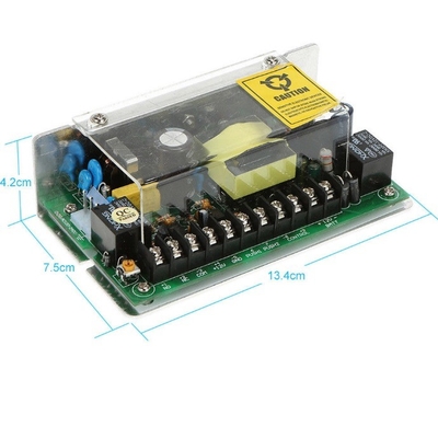 Énergie de contrôle d'accès à la porte 100-240v AC 12v DC 5A avec interface de batterie de secours