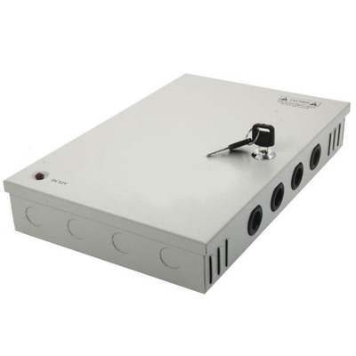 12v dc Sortie CCTV DVR 18 ports Canaux de caméra de sécurité Commutateur Boîte d'alimentation 12V 15A Distribution