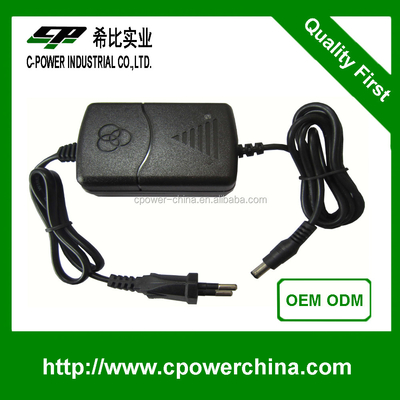 Adaptateur d'alimentation en courant continu 12V 1.2A 12W AC avec courant de sortie 1200ma et certificat CE