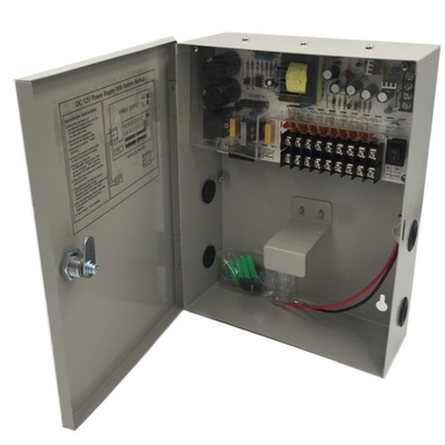 AC 110V 220V Voltage d'entrée 12V 10A 9CH UPS alimentation avec batterie de secours par C-Power