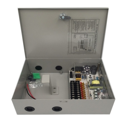 AC 110V 220V Voltage d'entrée 12V 10A 9CH UPS alimentation avec batterie de secours par C-Power