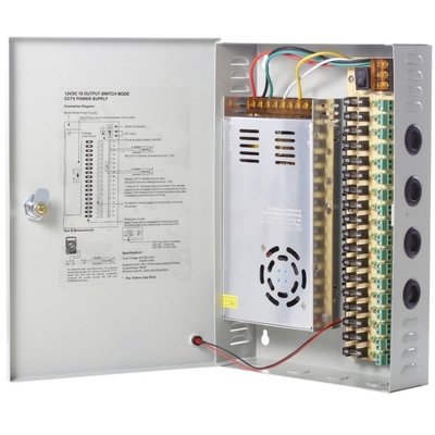 C-Power 110v 220 DC 12v 30a 18ch alimentation par commutation avec fréquence de sortie 50/60HZ