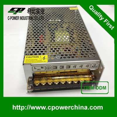 Compacte et durable alimentation électrique de banc industriel 12v dc 10amp 5a avec 199*98*42 Taille