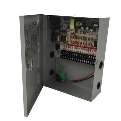 110v 220v 12v 15a 10ch batterie de secours alimentation de commutation pour caméras de surveillance