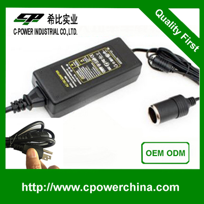 Fréquence de sortie unique 12V 5A 60W alimentation de voiture pour améliorer l'audio de voiture