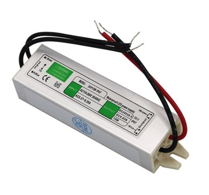Conducteur d'alimentation étanche à 15 W pour transformateur à bande LED à sortie unique 12 V 24 V CC
