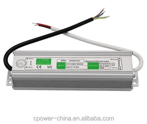 Dispositif électronique hydraulique à LED 50W 100w 25w Transformateur d'alimentation IP67