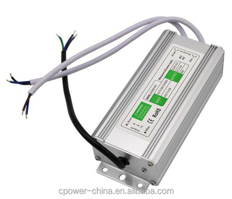 Transformateur d'alimentation à LED 80W 45W 50W 60W 100W 120W DC12V/24V IP67/IP66