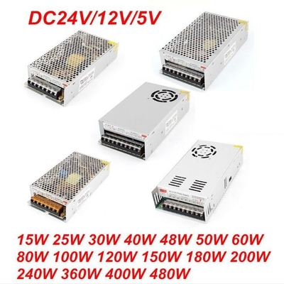 100/220V Entrée 12W 12V 1A DC CCTV LED alimentation pour le système de sécurité