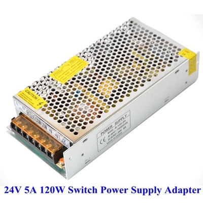 Silver Skillful AC DC 120W 220V 12V 24V 5A 2.5A L'alimentation électrique est de 12V 10A et 88%