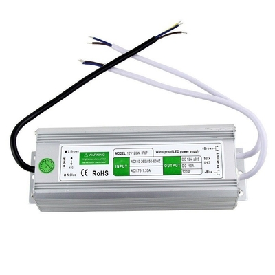 IP67 Adaptateur d'alimentation du transformateur extérieur 120W 150W pour pilote LED AC/DC12V 110-260V