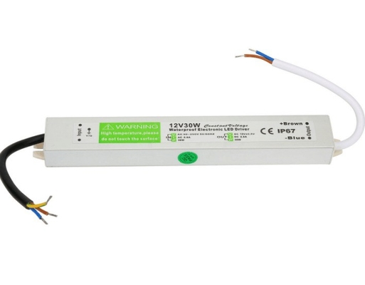 Conducteur à LED DC 12V/24V IP66/IP67 étanche à l'eau de 30W pour alimentation à LED à LED