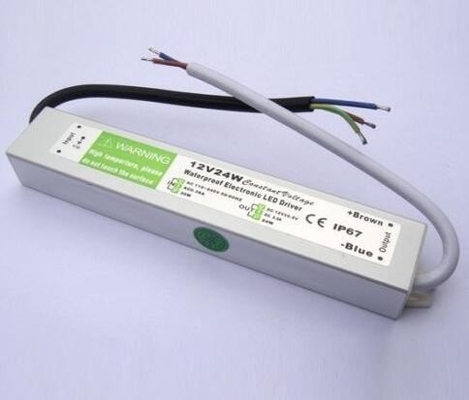 Énergie étanche AC110-265V à courant continu 12V/24V 24W Convertisseur de pilote LED pour panneaux LED