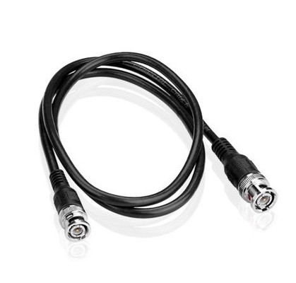 1m de longueur PVC Jacket BNC câble vidéo CCTV pour caméra de sécurité CCD DVR système de fil coaxial