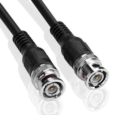 1m de longueur PVC Jacket BNC câble vidéo CCTV pour caméra de sécurité CCD DVR système de fil coaxial
