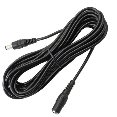 5m 3m 2m 1m câble CC blanc Femme type 5.5mm x 2.1mm câble d'extension adaptateur de prise