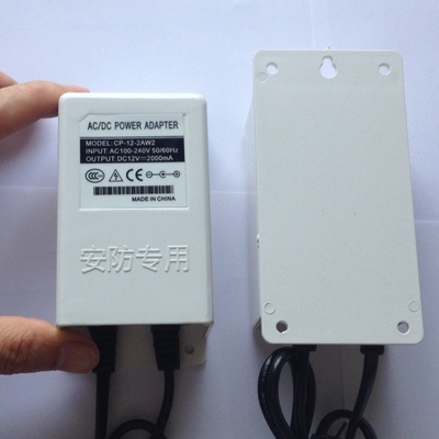 Adaptateur d'alimentation étanche 12v Taurus extérieur 12v 2a 24w pour CCTV ou LED Shenzhen