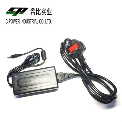 Bureau 100 240V AC 12VDC 6Amp Adaptateur 72W 12V Noir L'alimentation en courant de sortie 6A