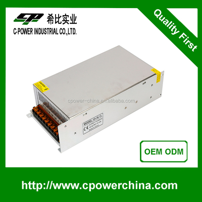 Top-10 AC DC 24V 36V 48V 600W alimentation haute tension avec fréquence de sortie 50/60Hz