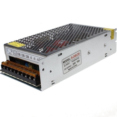 24v Voltage de sortie L'alimentation en courant continu à LED argenté pour les besoins du client par C-Power
