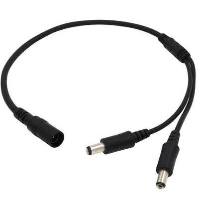 4 Pack 5 Way Channel DC Power Splitter Cable pour les caméras de sécurité CCTV Certificat CE