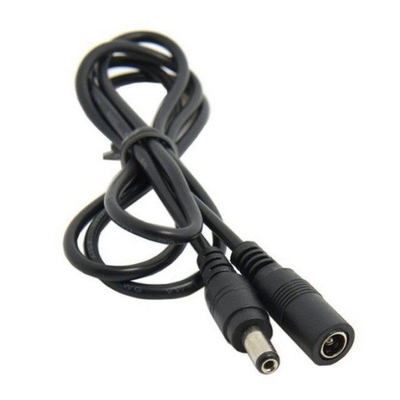 Cable d'alimentation en courant continu isolé en PVC de 12 V de 5,5 x 2,1 mm pour caméra de vidéosurveillance/LED/DVR/PSU Lead