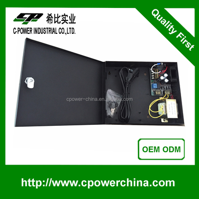 240V alimentation par batterie courant de sortie 5A protection surtension pour contrôle d'accès