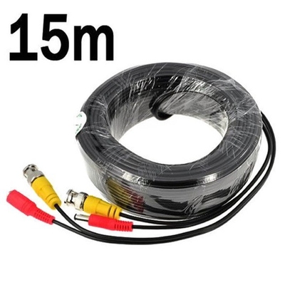 Cable d'extension de caméra de sécurité de vidéosurveillance 5-30M BNC vidéo alimentation en courant continu pour la surveillance