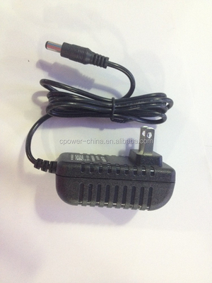 88% d'efficacité CCTV 100-240V AC 12V 1A 24V 0.5A 24 12V Adaptateur d'alimentation en courant continu