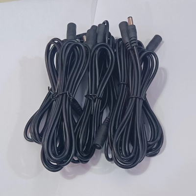 5.5*21dc Jack CCTV câble CC pour l'alimentation électrique en noir 2m 3m 5m 10m longueur