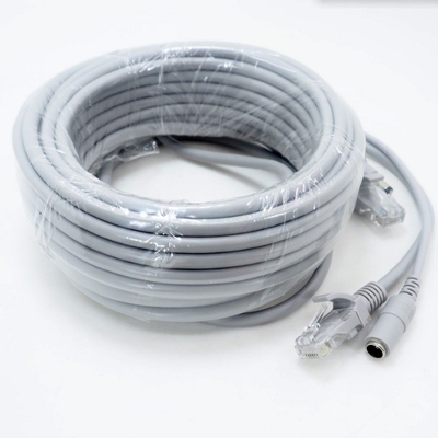 Cable d'alimentation vidéo LAN réseau Ethernet Cat5E largement utilisé pour caméra IP CCTV