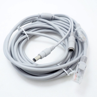 Cable d'alimentation vidéo LAN réseau Ethernet Cat5E largement utilisé pour caméra IP CCTV