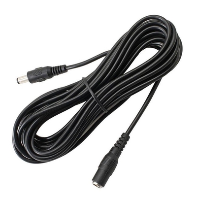 Vêtement en PVC 2V câble d'extension de courant courant continu 5,5 x 2,1 mm pour caméra de vidéosurveillance/LED/DVR/PSU Lead